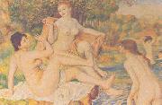 Pierre Renoir Bathers oil painting on canvas